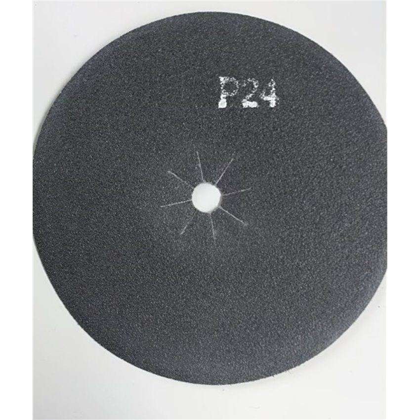 Disco abrasivo bifacciale per parquet diam. 406 mm Gr. 24 conf. da 5 pz