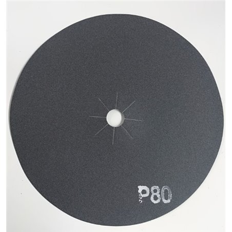 Disco abrasivo bifacciale per parquet diam. 406 mm Gr. 80 conf. da 10 pz