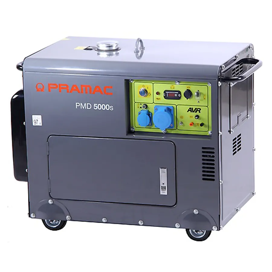 Generatore Pramac PMD 5000s con quadro intervento automatico ATS